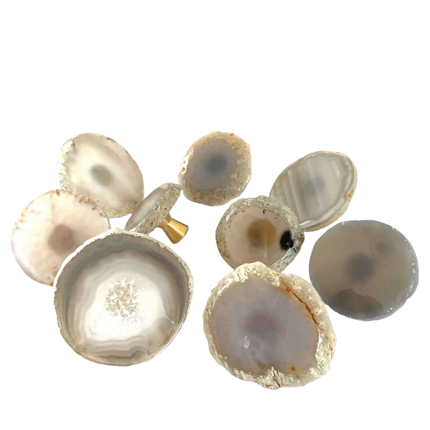 Agate møbelknopper (natursten)