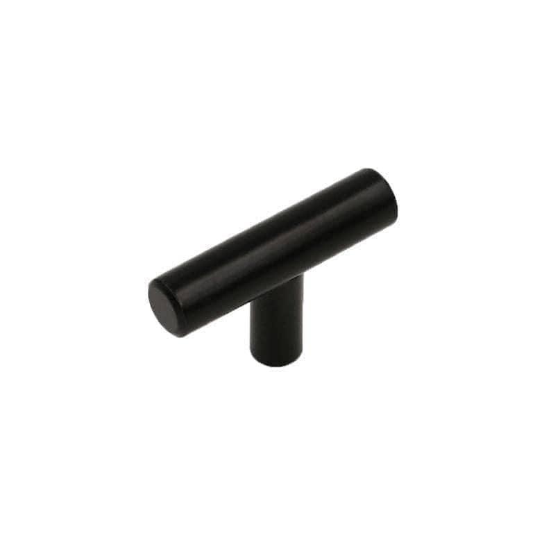 Grebet Metal greb T-greb Sorte relingsgreb (CC-mål: 64, 76, 96, 128, 160, 192, 224, 256, 288, 320, 352 og 384 mm)