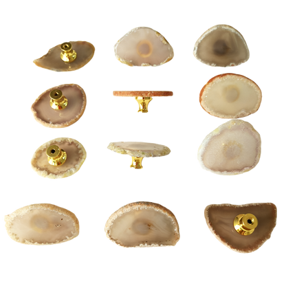 Agate møbelknopper (natursten)