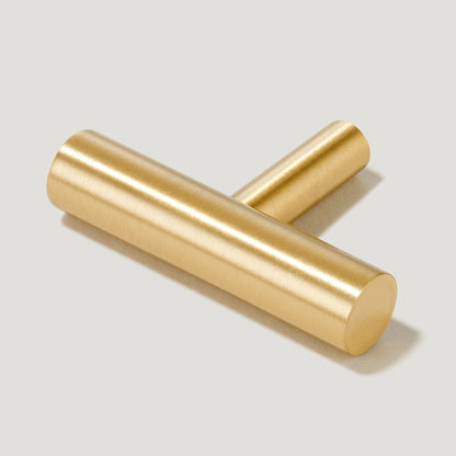 Metal messing farvede relingsgreb (T-greb eller CC: 64, 76, 96, 128, 160, 192, 224, 256, 288, 320, 352 og 384 mm)