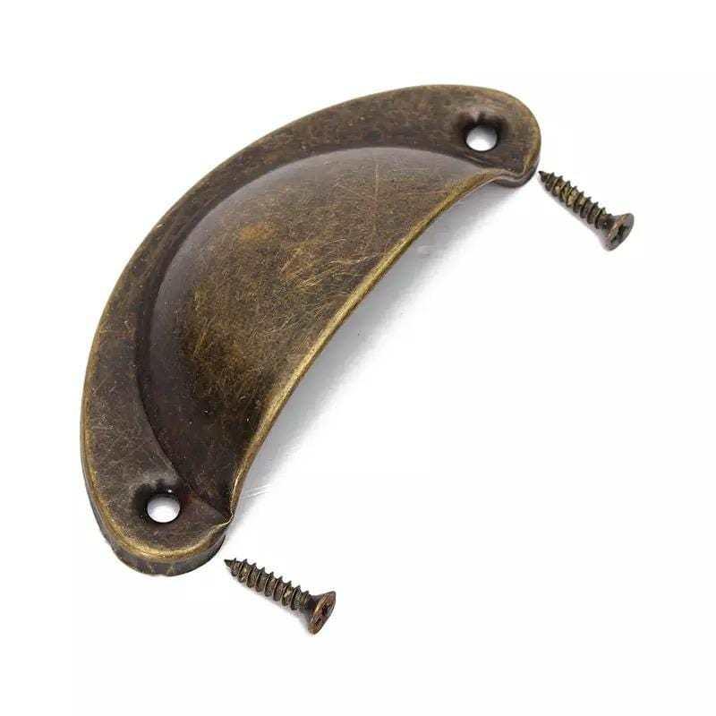 By Grebet.dk skal håndtag Skal håndtag "Antik bronze" (flere størrelser)